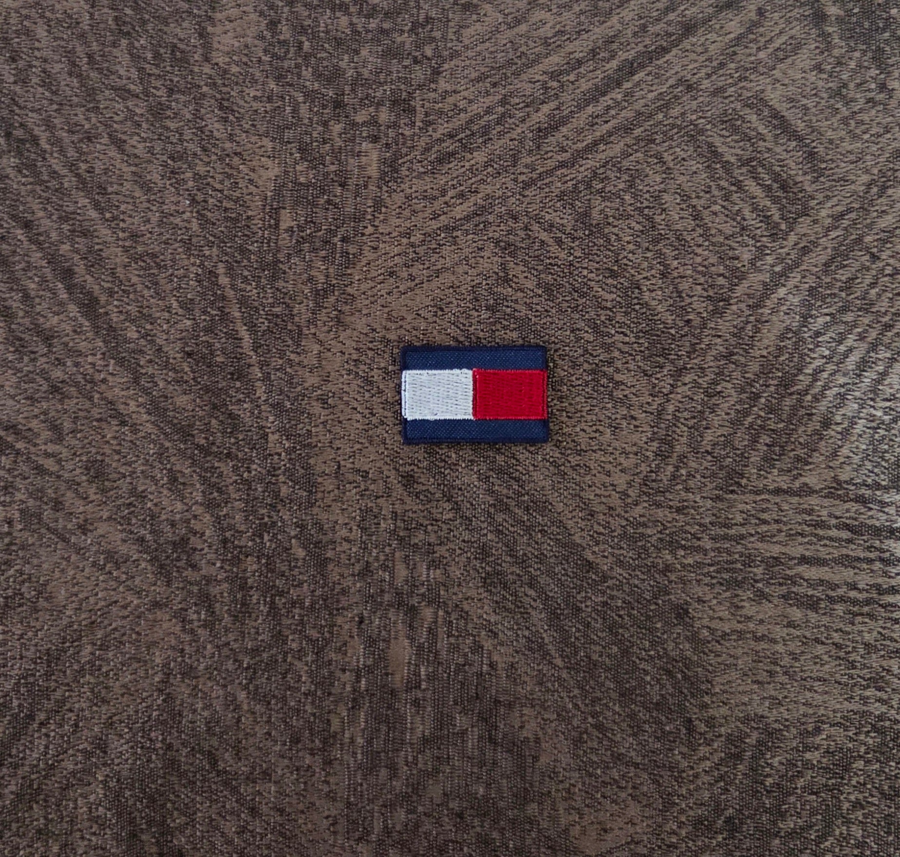 Patch Toppa Replica Tommy Hilfiger Jeans 3x2cm Ricamata Termoadesiva e da cucire