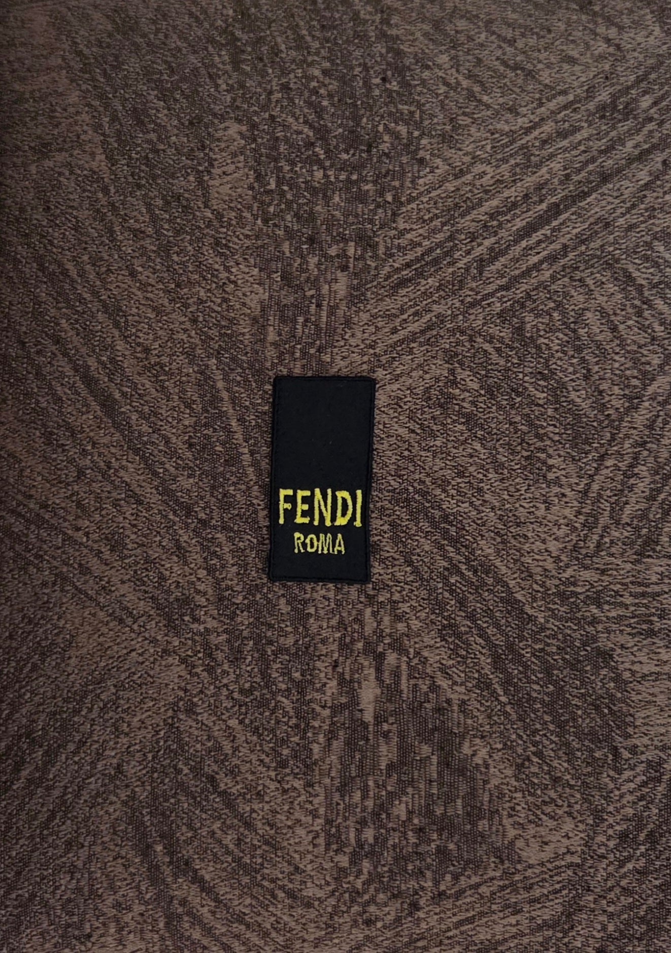 Patch Toppa Replica Fendi 5x2.5cm Ricamata Termoadesiva e da Cucire