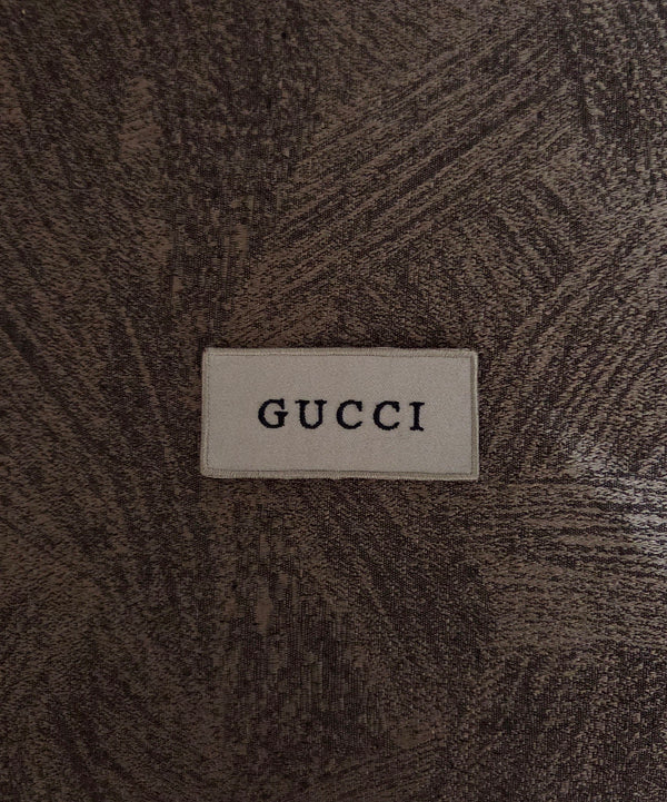 Patch Replica Brand Gucci Embroidered Iron-On or Sew-On 8X4 CM