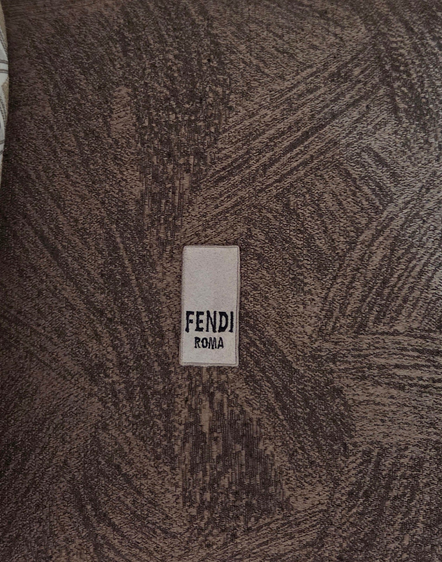 Patch Toppa Replica Fendi 5x2.5cm Ricamata Termoadesiva e da Cucire