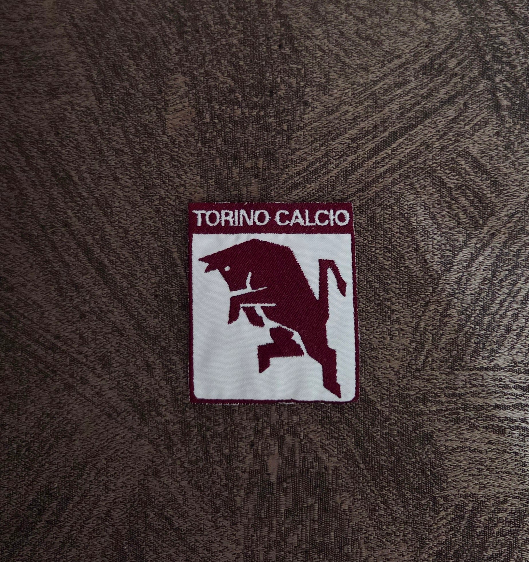 Patch Toppa Ricamata FC Torino Calcio 8x6.5cm Termoadesiva e da Cucire