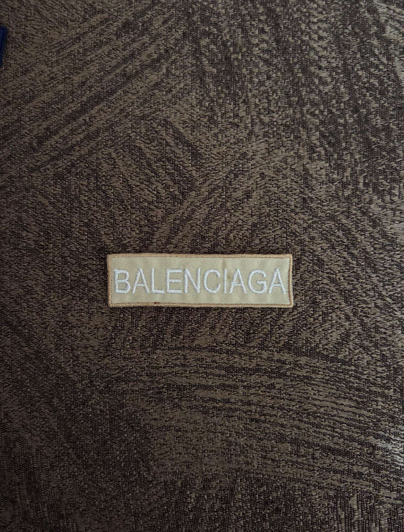 Patch Toppa Ricamata Replica Balenciaga 7x2cm Termoadesiva e da Cucire