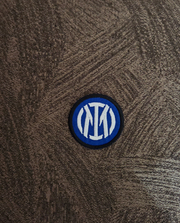 Patch Toppa Inter Calcio 5.5cm Diametro Ricamata Termoadesiva o da Cucire