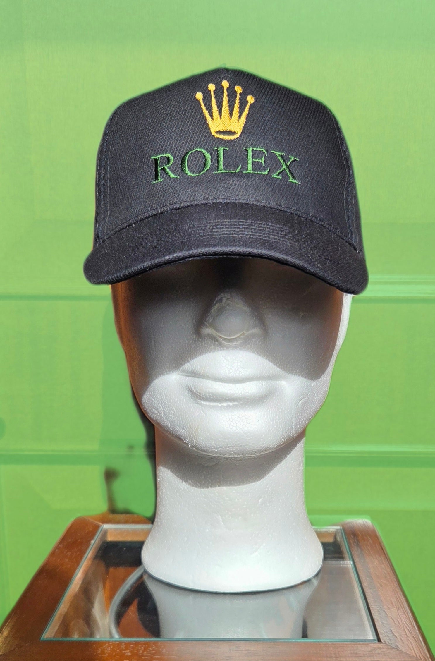 Berretto Cappello Replica Rolex Ricamato Colore Nero