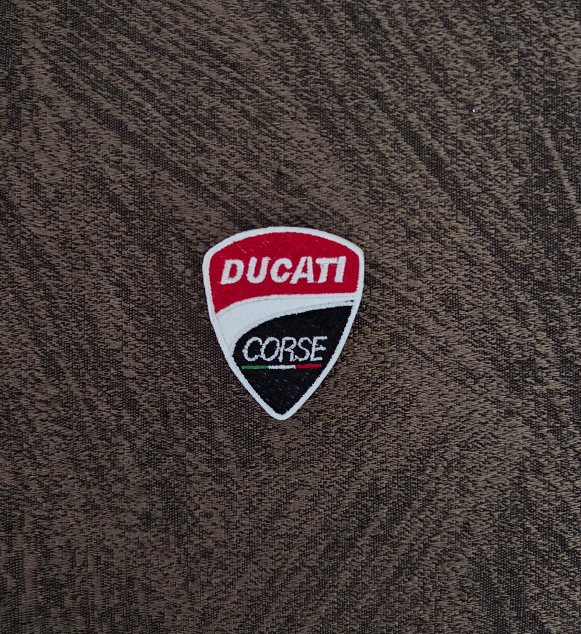 Patch Toppa Ricamata Ducati Corse 5X4CM Termoadesiva e da Cucire