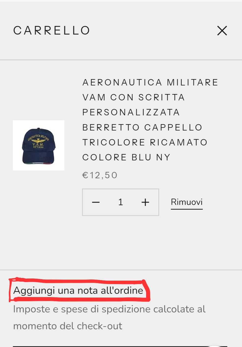 Aeronautica Militare SARAM Con scritta personalizzata Berretto Cappello Tricolore Ricamato Colore Blu/Scuro