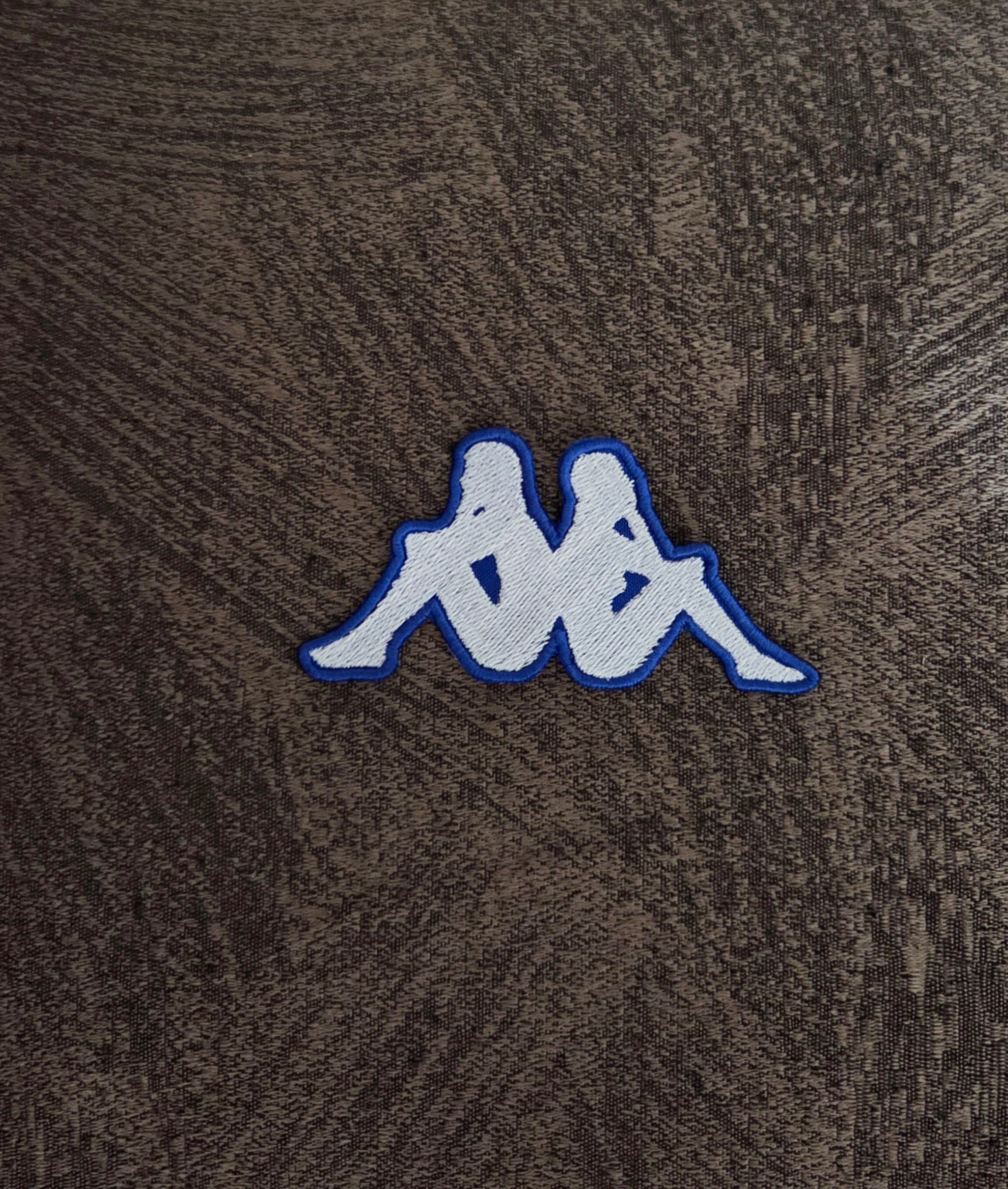 Patch Toppa Replica Kappa 10X5cm circa Ricamata Termoadesiva e da Cucire