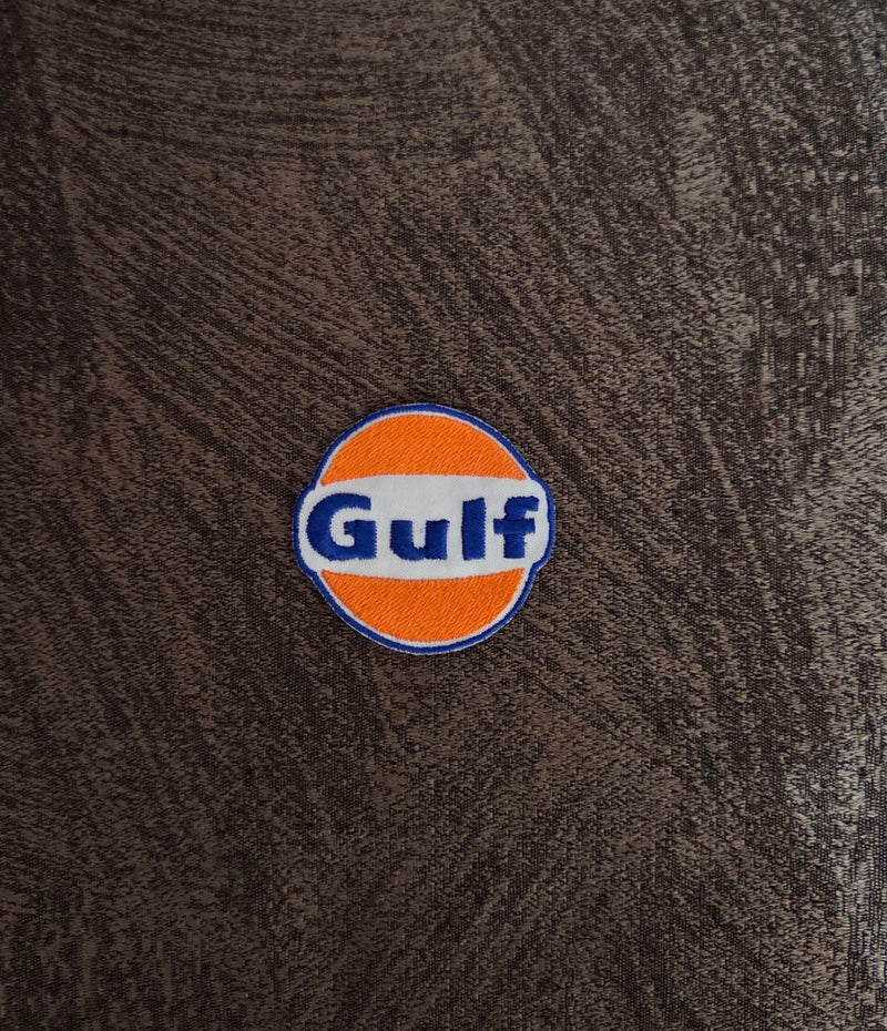 TOPPA PATCH Gulf 6x5.5cm Ricamata Termoadesiva e da Cucire