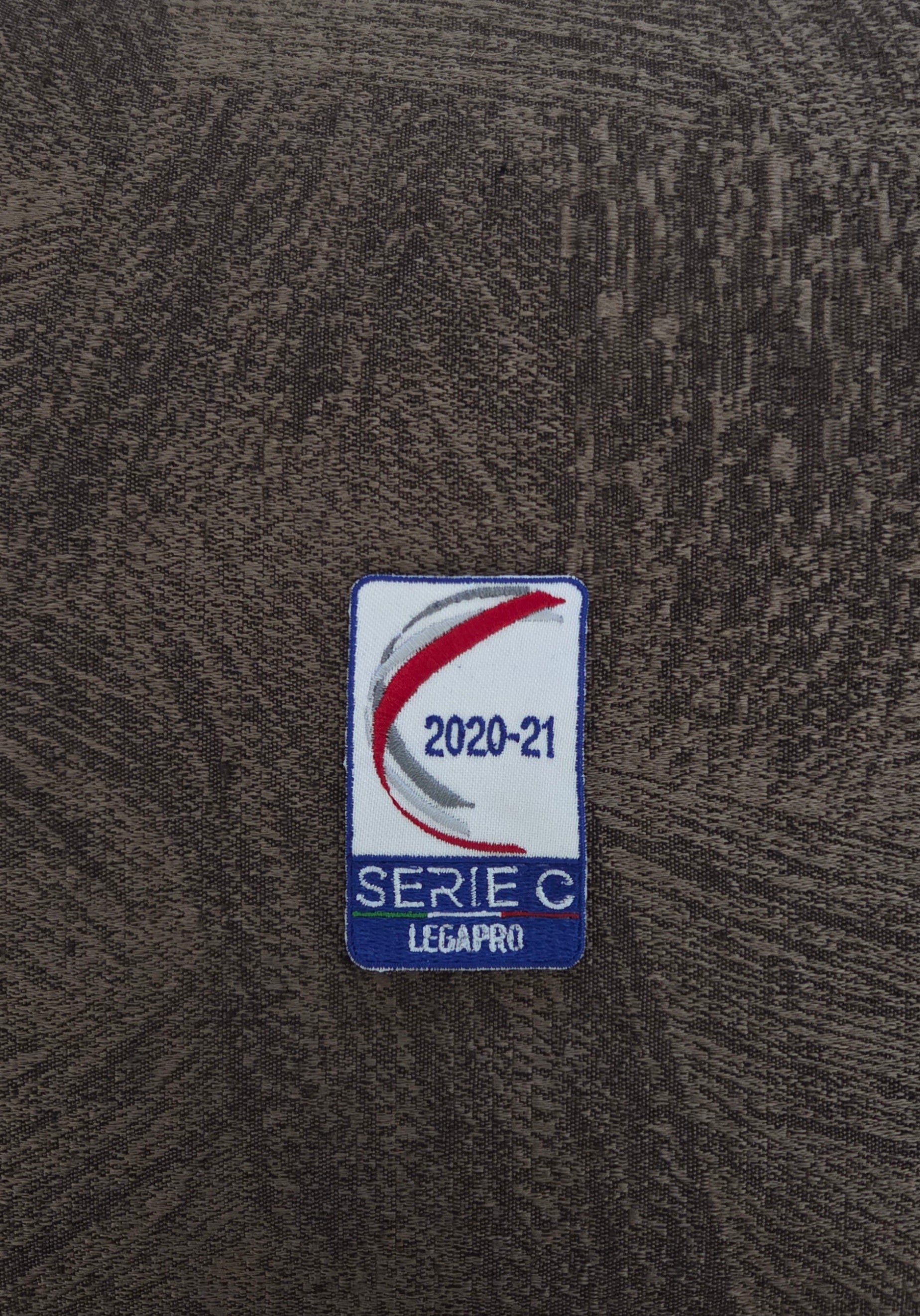 TOPPA PATCH Calcio Serie C lega pro 2020/21 RICAMATA e DA CUCIRE 6,5X4CM