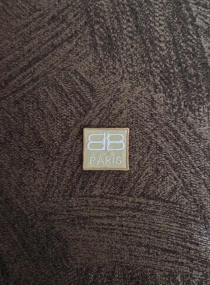 Patch Toppa Ricamata Replica Balenciaga 3x3cm Termoadesiva e da Cucire