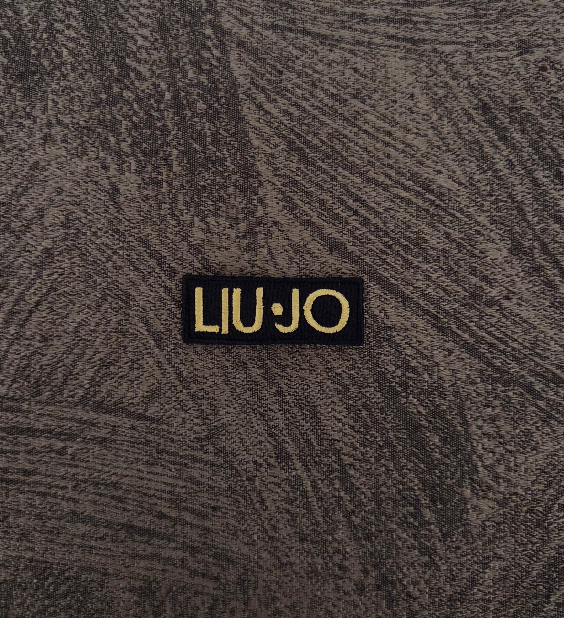 Patch Toppa Replica Liu Jo 5.5x2cm Ricamata TERMOADESIVA e Da Cucire