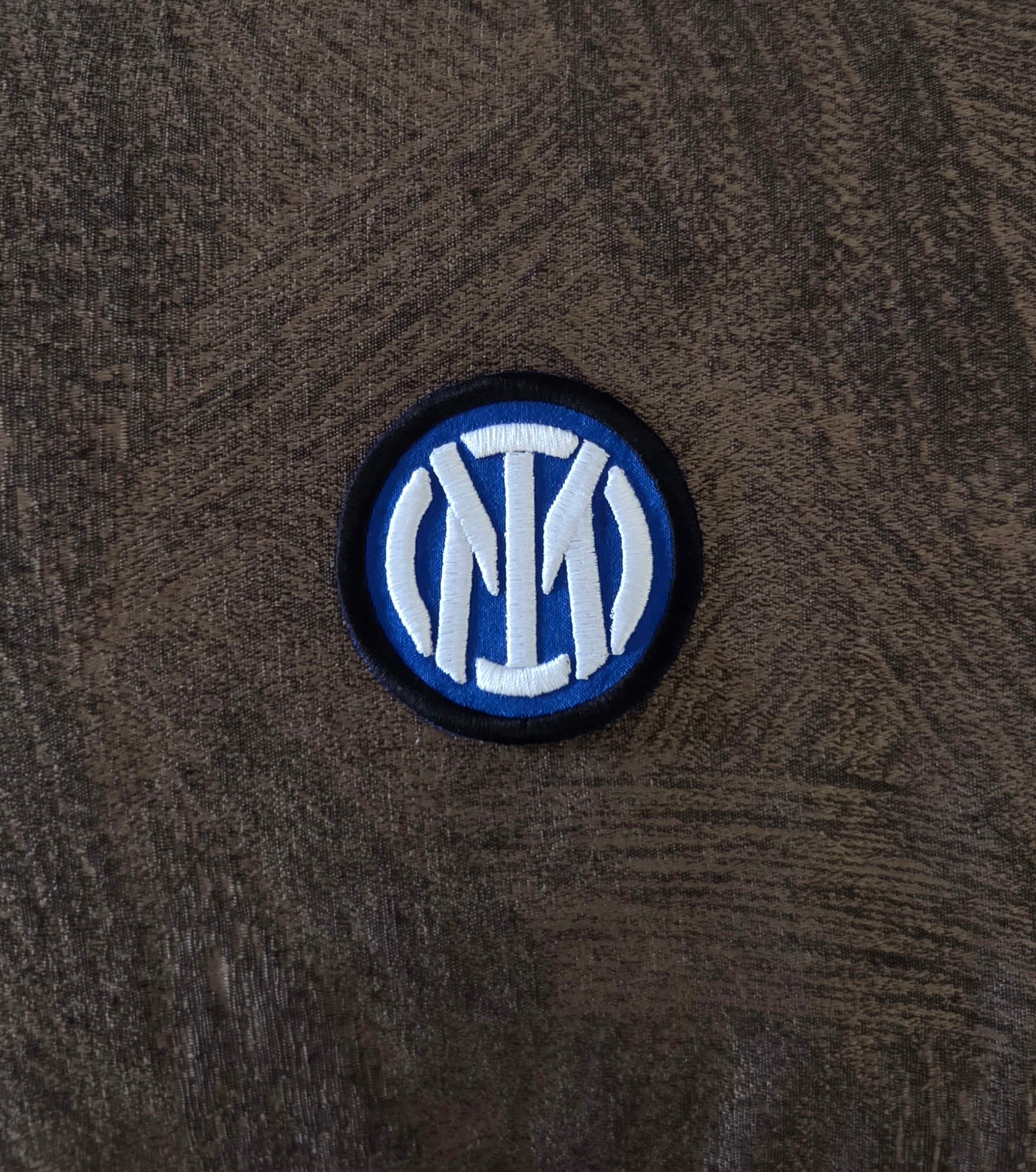 Patch Embroidered Patch Inter Calcio Iron-on or Sew-on Diameter 7.5cm