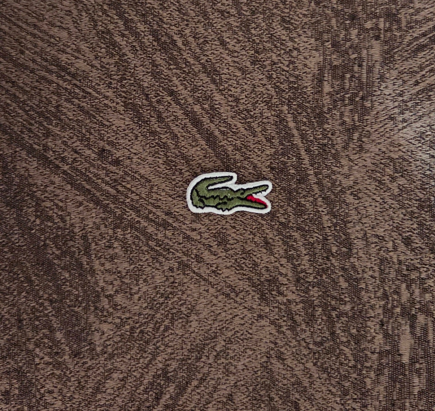 Patch Toppa Replica Lacoste La coste 3x1.5cm Ricamata Termoadesiva e da Cucire