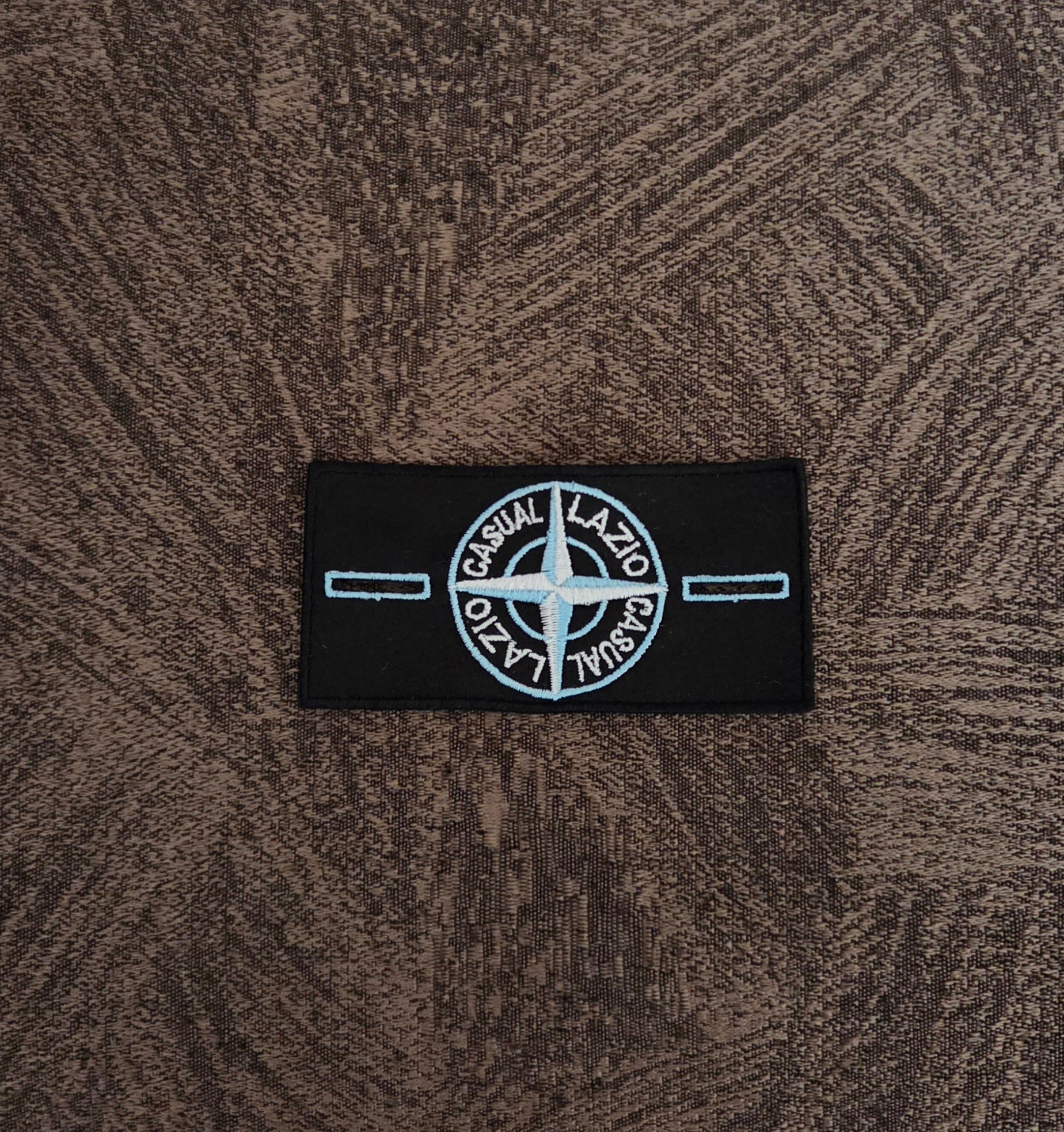 Patch Toppa Replica Stone Casual Lazio Ricamata 9x4.5cm