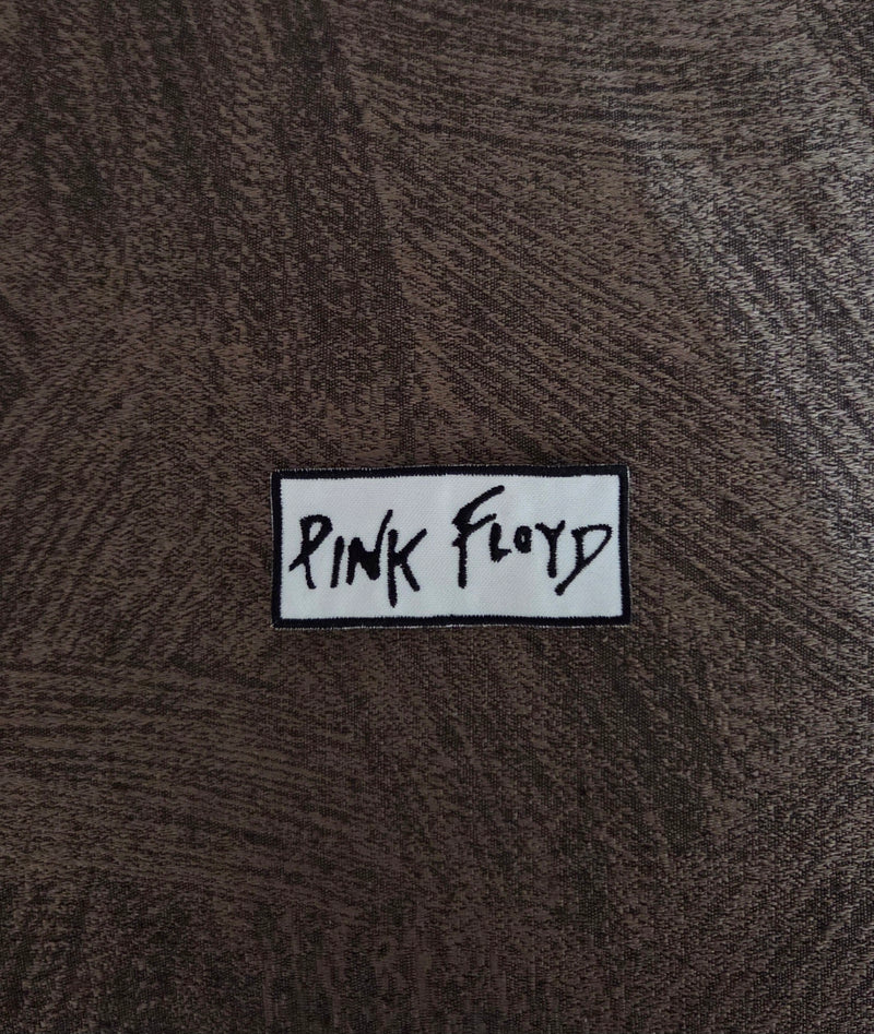 Parche Bordado Pink Floyd Termoadhesivo o Cosido 7.5X3.5 CM