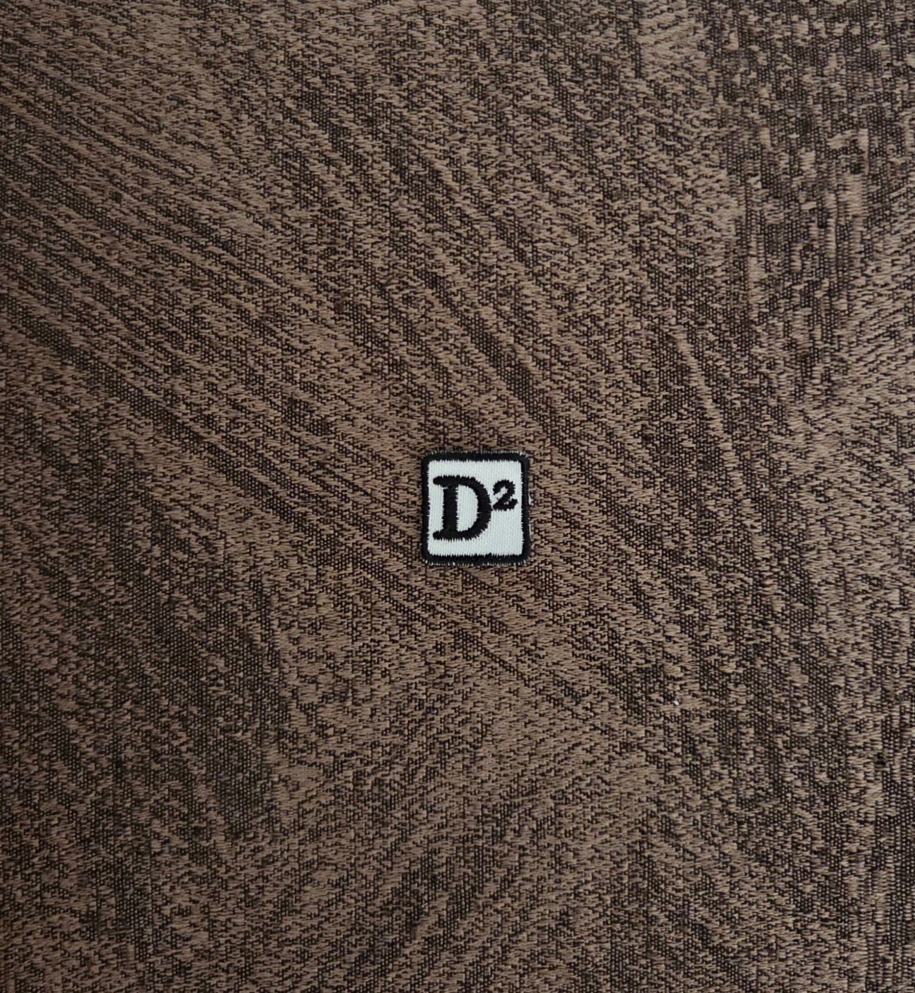 Patch Toppa Ricamata Replica D2 Icon Dsquared2 Termoadesiva e da Cucire 2.2x2CM