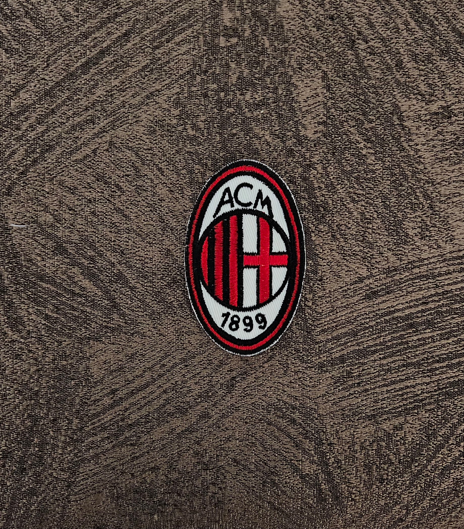 Patch Toppa Ricamata Milan Calcio 8X5CM Termoadesiva e da Cucire