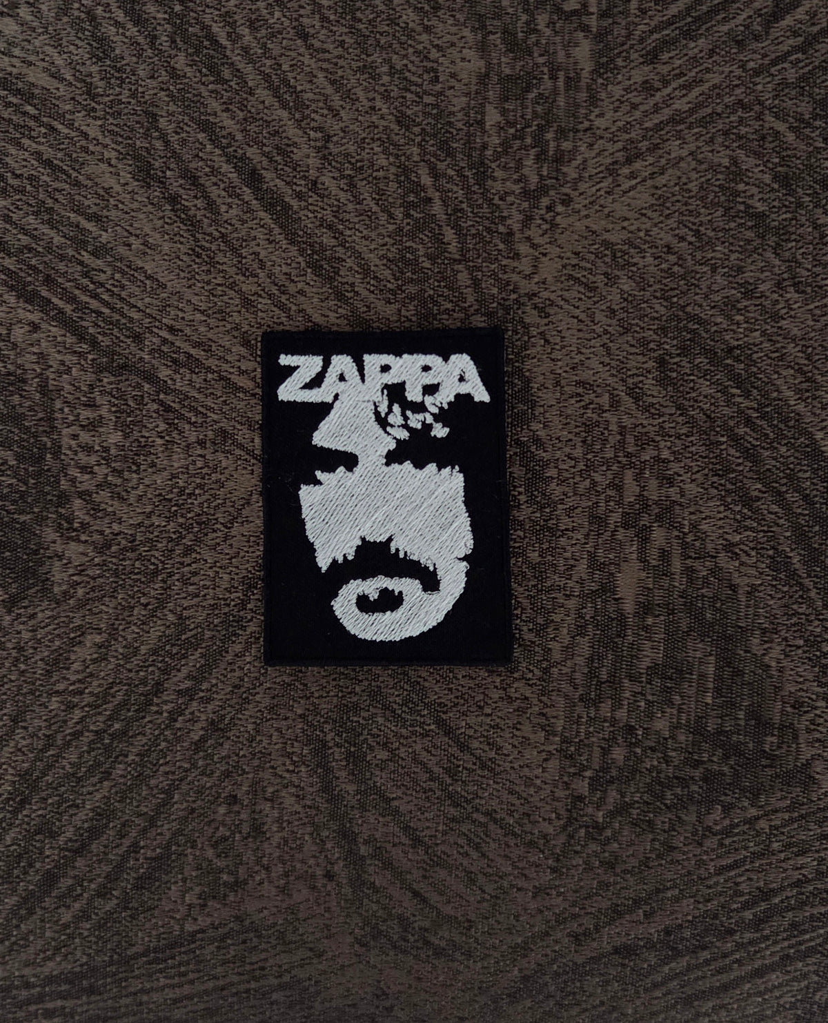 Patch Toppa Ricamata Frank Zappa Termoadesiva o da Cucire 6,5X5 CM