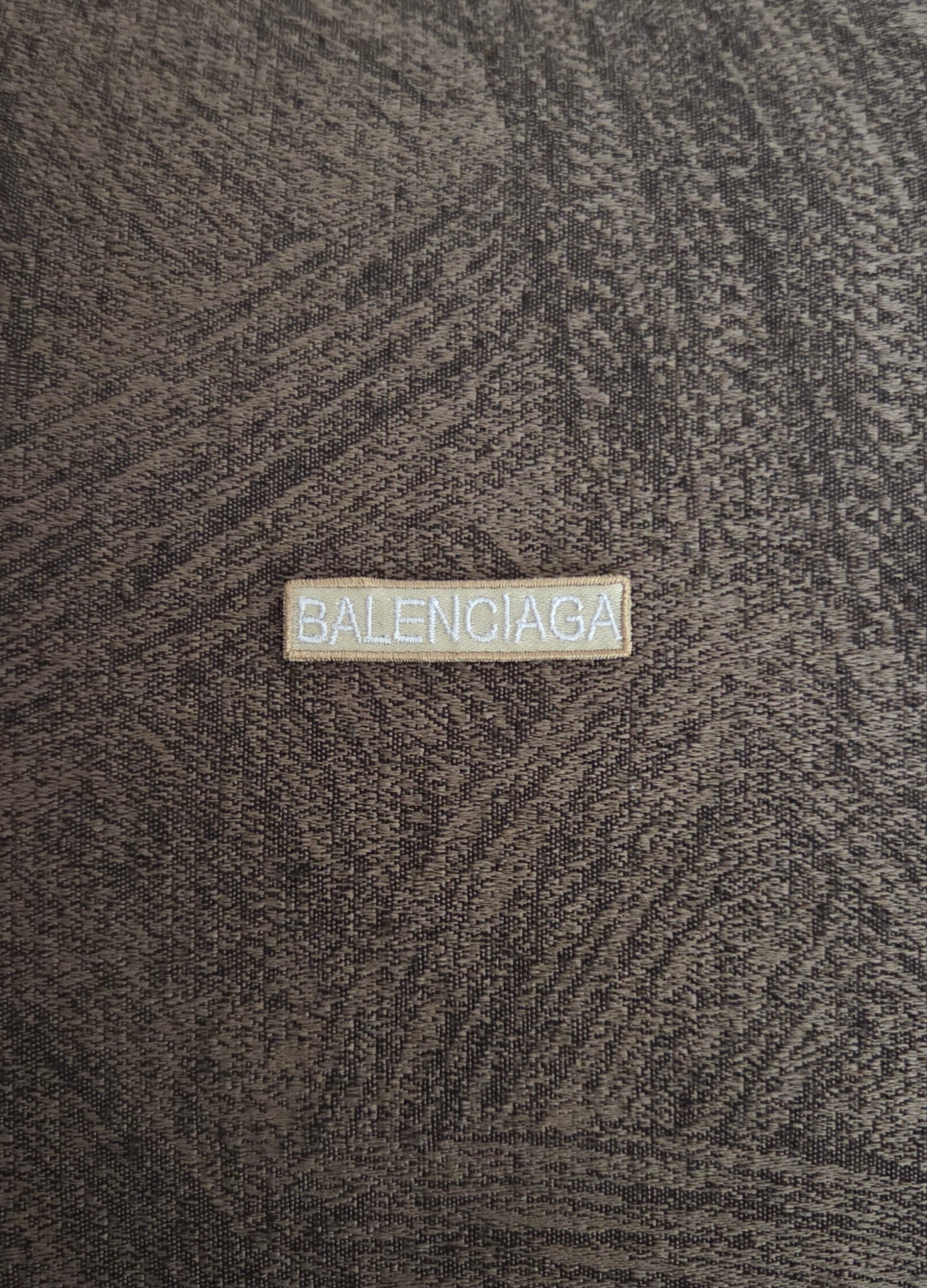 Patch Toppa Ricamata Replica Balenciaga 5x1cm Termoadesiva e da Cucire