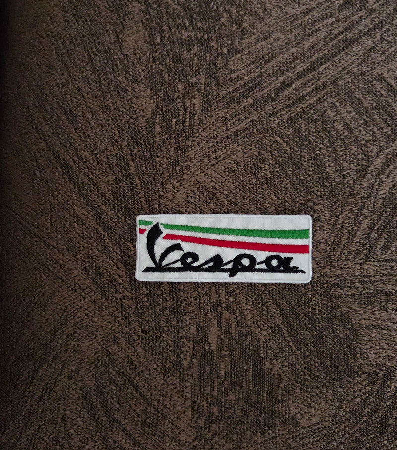 TOPPA PATCH Vespa 8x3cm Ricamata Termoadesiva e da Cucire