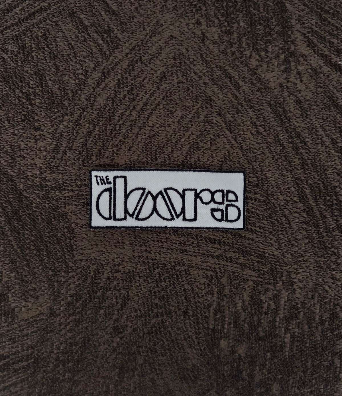 Patch Toppa Ricamata Rock The Doors Termoadesiva o da Cucire 7.5X3 CM