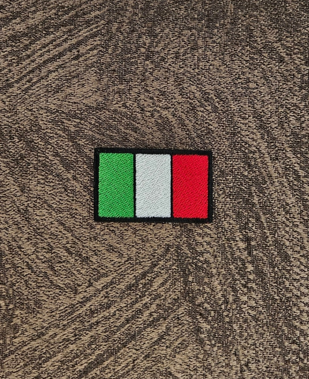 PATCH TOPPA RICAMATA BANDIERA ITALIANA 5X3CM TERMOADESIVA e DA CUCIRE