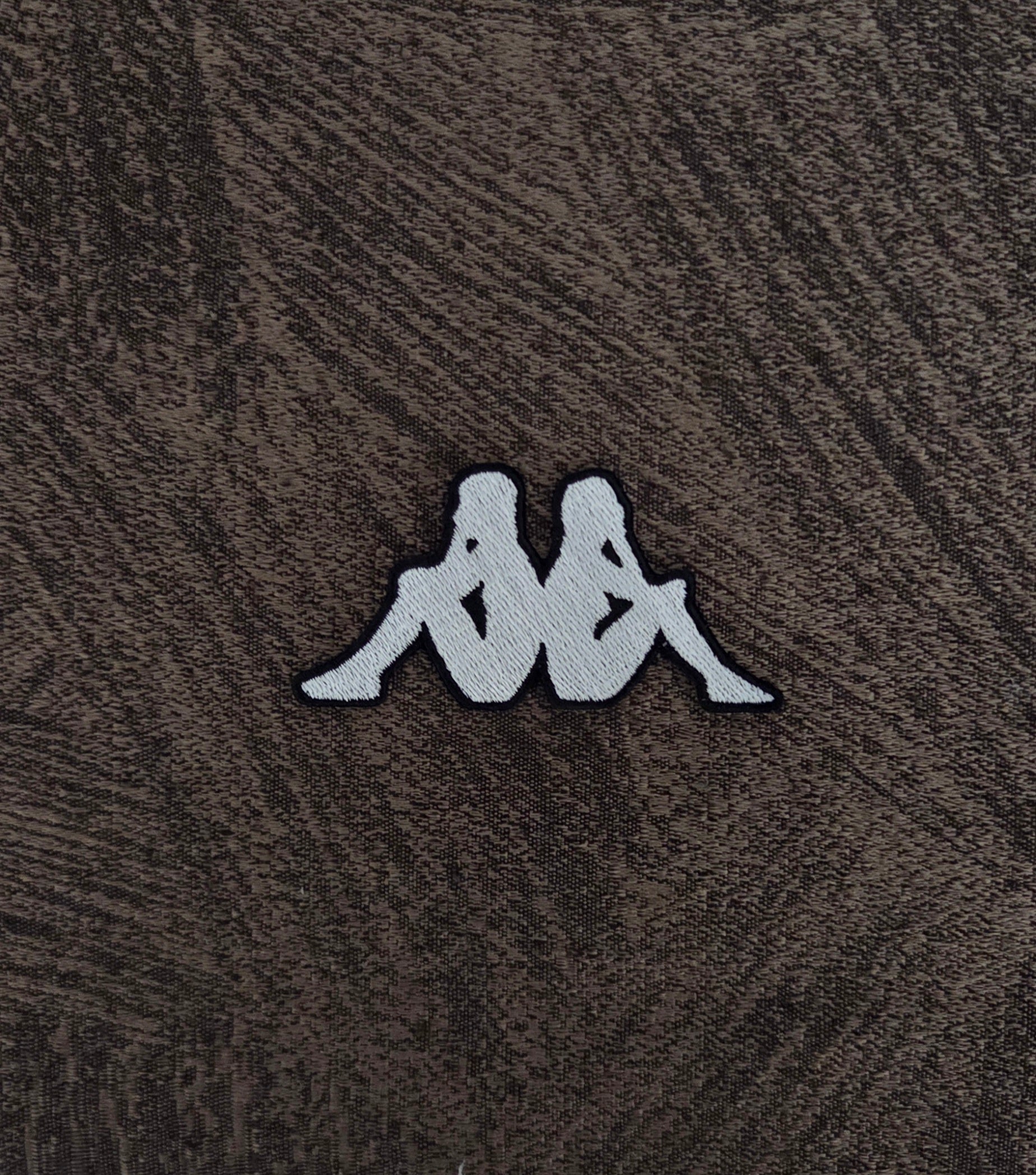 Patch Toppa Ricamata Replica Kappa 8X4cm Termoadesiva e da Cucire