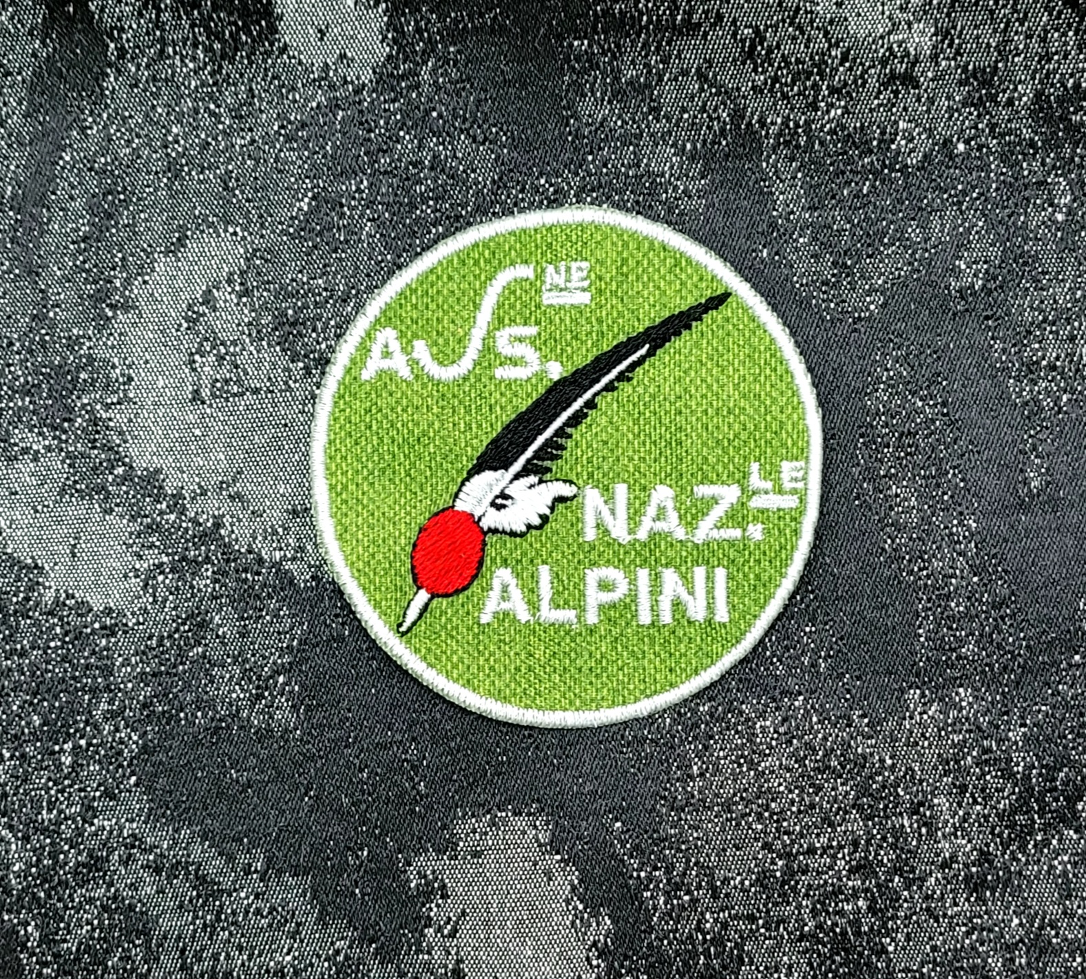 Toppa Patch ricamata personalizzata dell'Associazione Nazionale Alpini